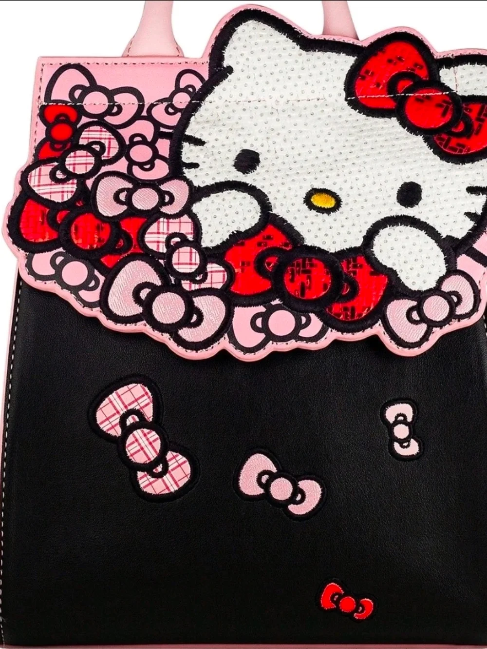 Danielle Nicole Hello Kitty Flap Backpack NWT - Picture 2 of 4